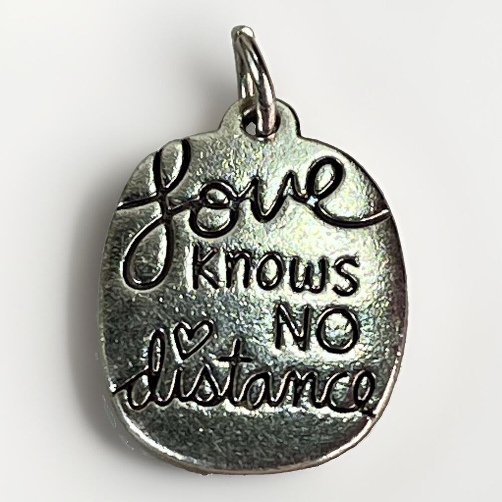 James Avery Sterling Silver 925 Love Knows No Distance Charm 4.6g RETIRED